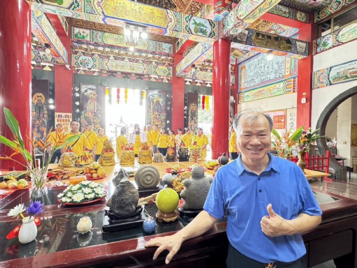 黃塗德真人祈福活動：祈願世界和平與安定